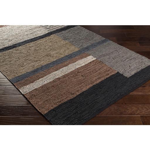 Surya Lexington LEX-2300 Black Brown 10' x 14' Rug