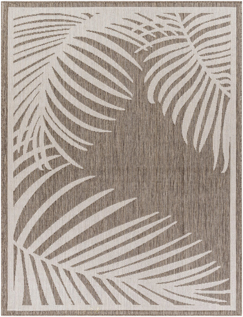 Surya Long Beach LBH-2349 Dark Brown Ivory 2'7" x 7'3" Rug