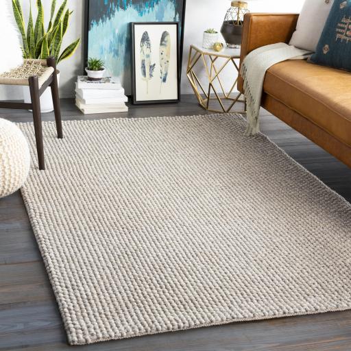 Surya Lucerne LNE-1002 Light Gray 2' x 3' Rug