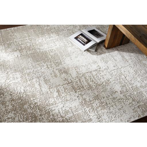 Surya Lucknow LUC-2303 Charcoal Medium Gray 6' x 9' Rug