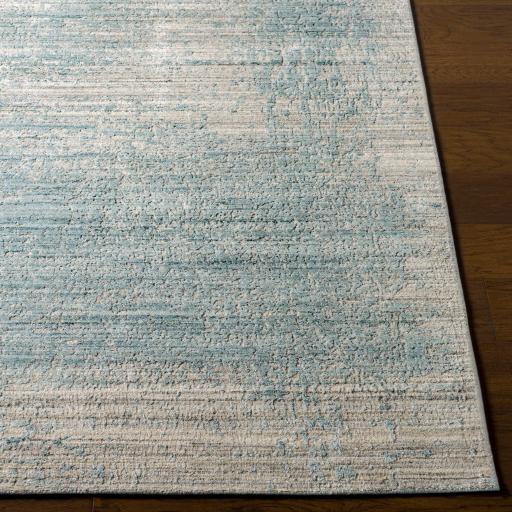 Surya Lucknow LUC-2304 Charcoal Deep Teal 2' x 3' Rug