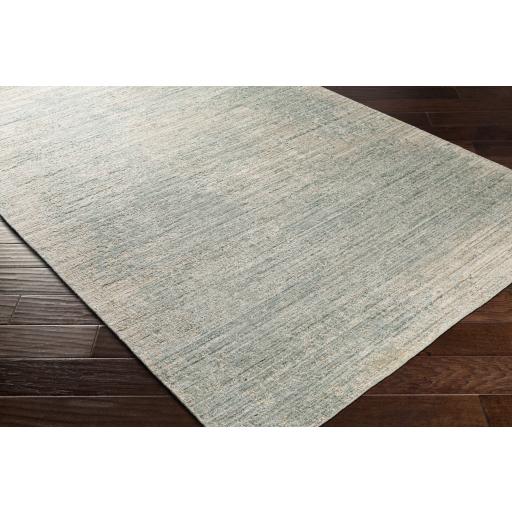 Surya Lucknow LUC-2304 Charcoal Deep Teal 2' x 3' Rug