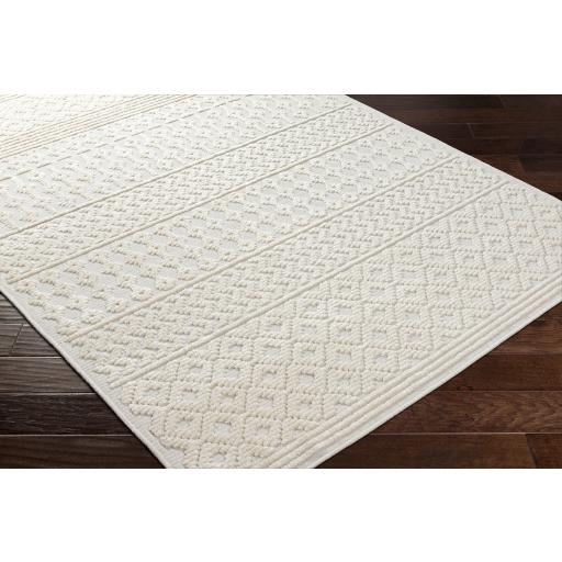 Surya Lyna LYA-2309 Off-White White 2' x 2'10" Rug