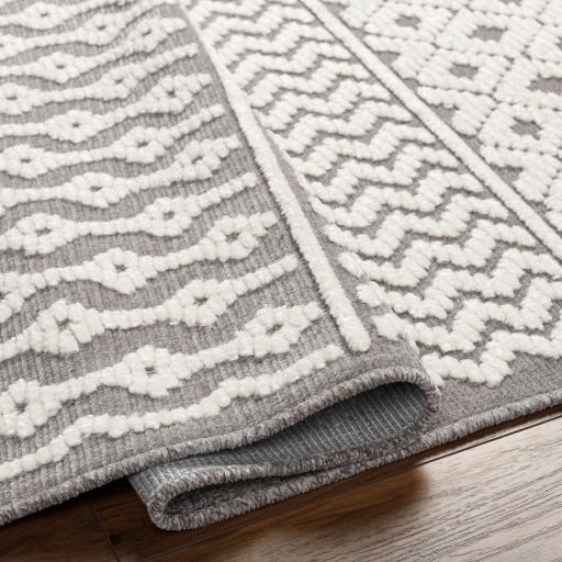 Surya Lyna LYA-2311 Gray Off-White 2'7" x 7'2" Rug