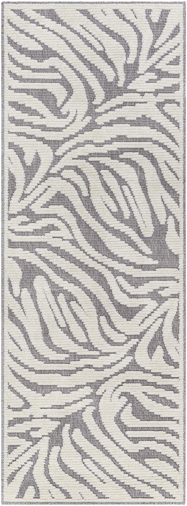 Surya Lyna LYA-2317 Gray Off-White 3'3" x 5' Rug