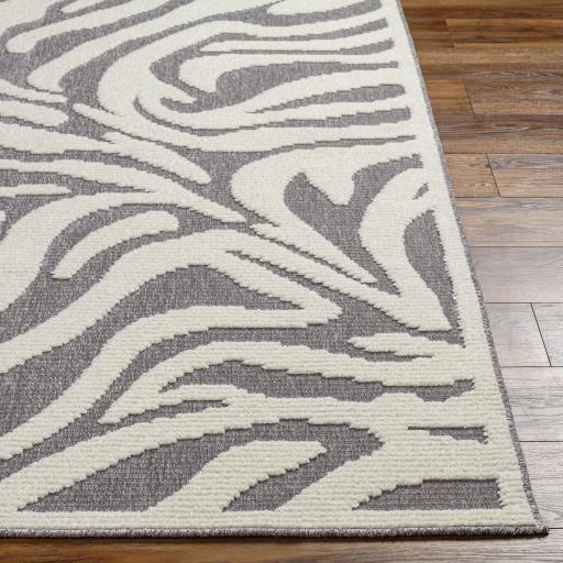 Surya Lyna LYA-2317 Gray Off-White 3'3" x 5' Rug