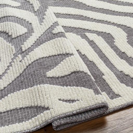 Surya Lyna LYA-2317 Gray Off-White 3'3" x 5' Rug