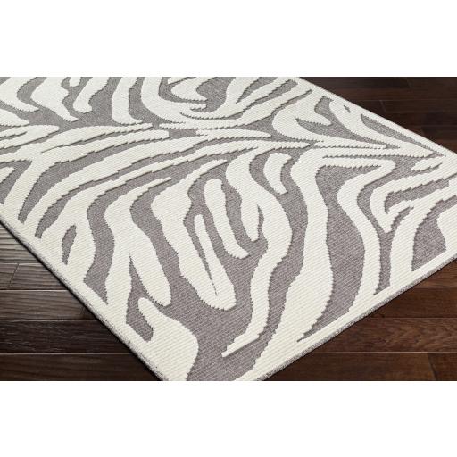 Surya Lyna LYA-2317 Gray Off-White 3'3" x 5' Rug