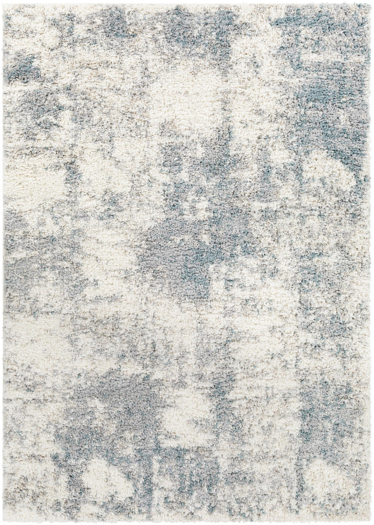 Surya Lyra Shag LYR-2301 Blue Cream 2' x 3' Rug