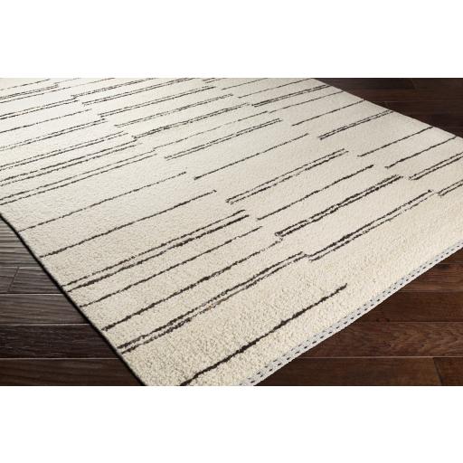 Surya Machu Picchu MCU-1005 Black Cream 2' x 3' Rug