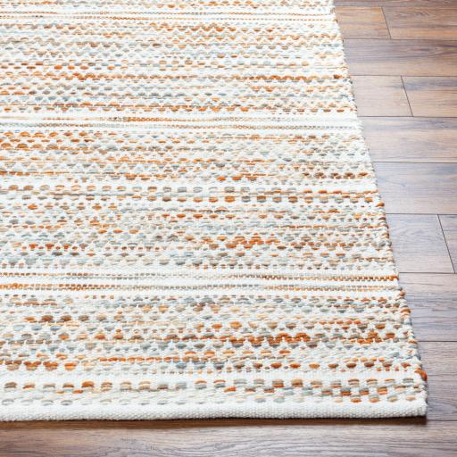 Surya Mardin MDI-2320 Burnt Orange Cream 2' x 3' Rug