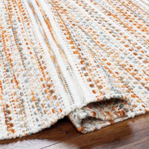 Surya Mardin MDI-2320 Burnt Orange Cream 2' x 3' Rug