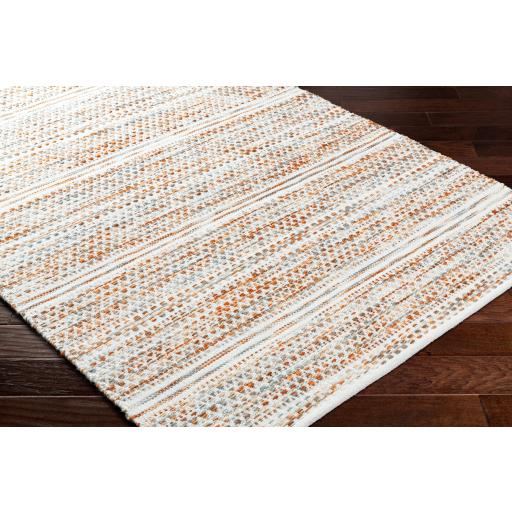 Surya Mardin MDI-2320 Burnt Orange Cream 2' x 3' Rug