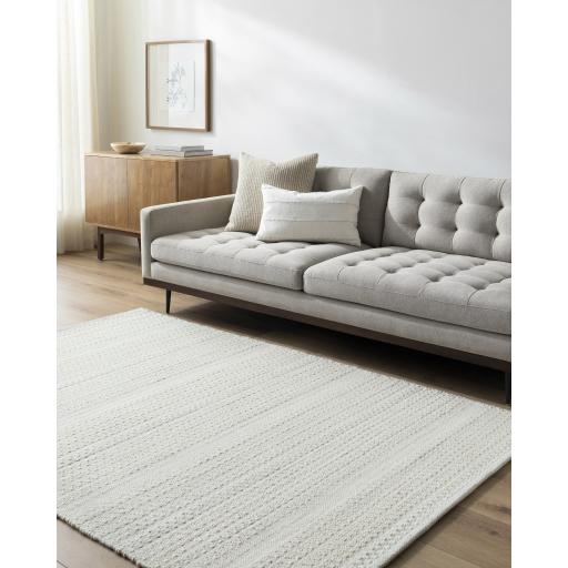 Surya Mardin MDI-2325 Cream Light Slate 2' x 3' Rug