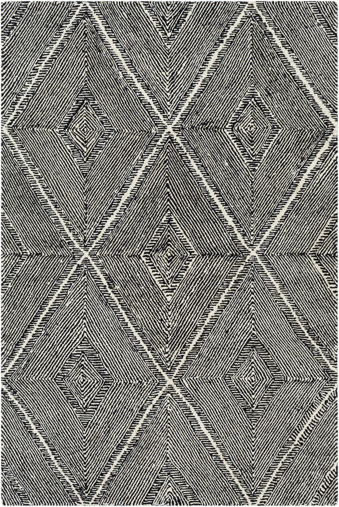 Surya Maroc MAR-2322 Black Cream 10' x 14' Rug