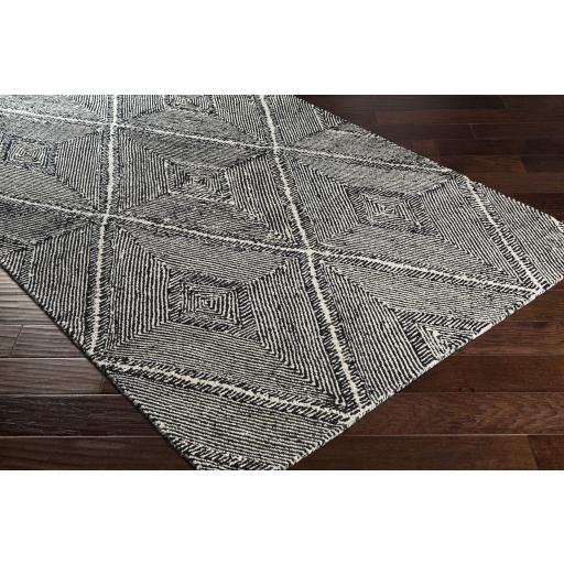 Surya Maroc MAR-2322 Black Cream 10' x 14' Rug