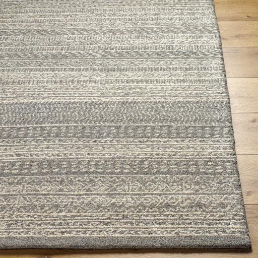 Surya Maroc MAR-2326 Charcoal Oatmeal 2' x 3' Rug