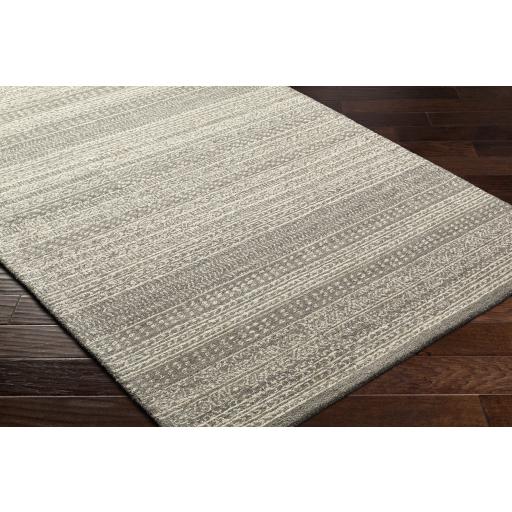 Surya Maroc MAR-2326 Charcoal Oatmeal 2' x 3' Rug