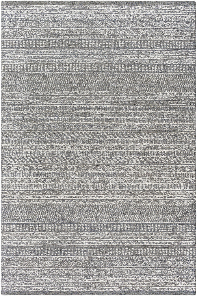 Surya Maroc MAR-2327 Charcoal Cream 2' x 3' Rug