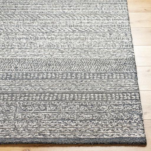 Surya Maroc MAR-2327 Charcoal Cream 2' x 3' Rug