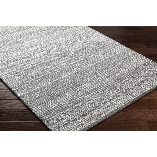 Surya Maroc MAR-2327 Charcoal Cream 2' x 3' Rug