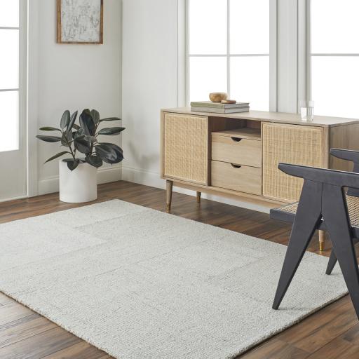 Surya Maroc MAR-2329 Cream Medium Gray 2' x 3' Rug