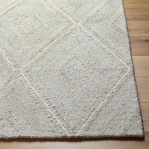 Surya Maroc MAR-2332 Cream Medium Gray 2' x 3' Rug