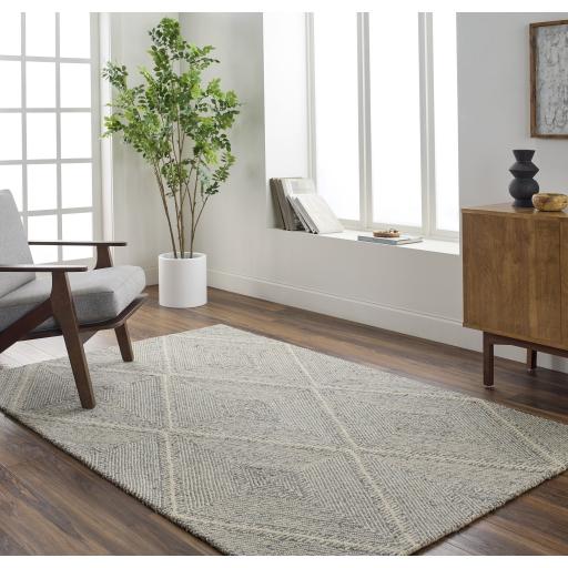 Surya Maroc MAR-2333 Cream Gray 2' x 3' Rug