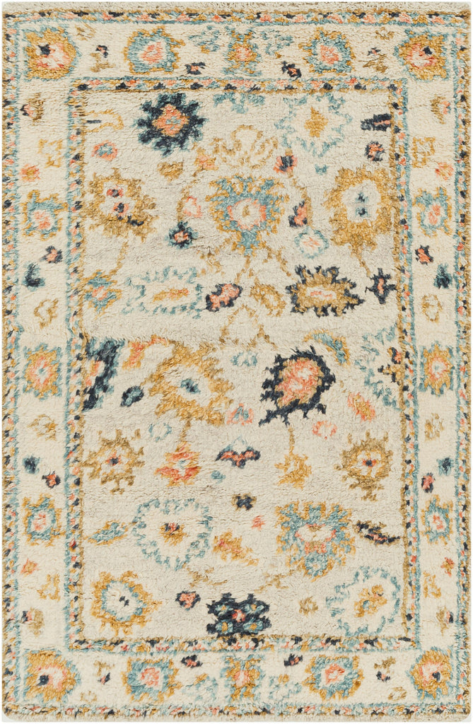 Surya Marrakech MRK-2300 Beige Dark Blue 2' x 3' Rug