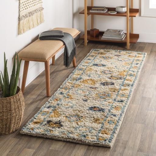 Surya Marrakech MRK-2300 Beige Dark Blue 2' x 3' Rug