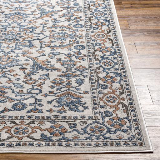 Surya Marvel MVL-2306 Blue Brick Red 7'10" x 10' Rug