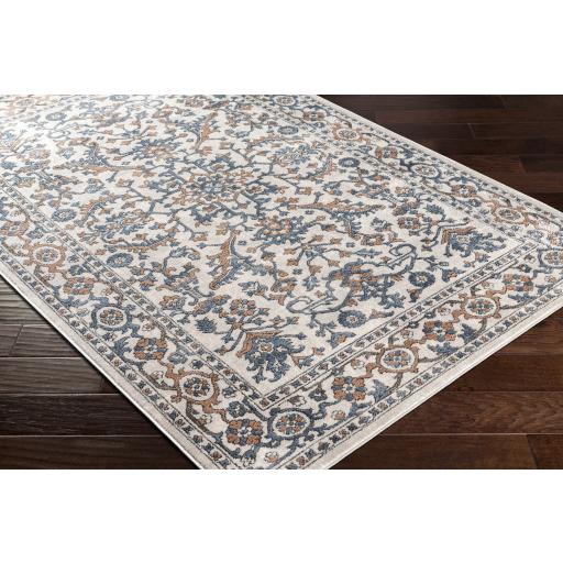 Surya Marvel MVL-2306 Blue Brick Red 7'10" x 10' Rug