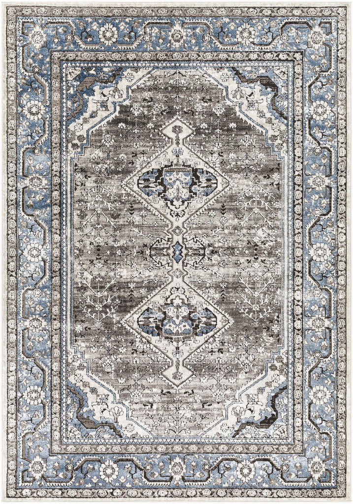 Surya Marvel MVL-2309 Blue Cream 7'10" x 10' Rug