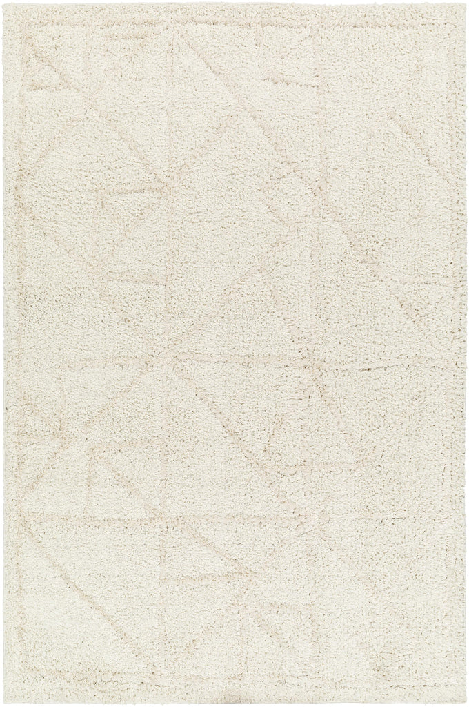 Surya Maryland Shag MSG-2300 Ivory Off-White 5'3" x 7' Rug