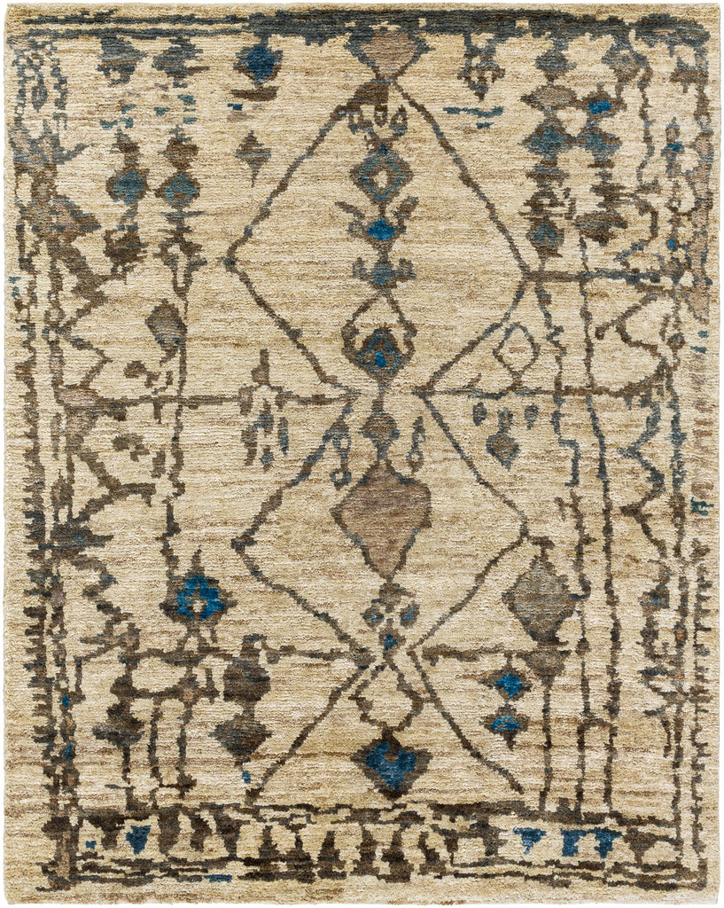 Surya Medina MED-1112 Aqua Beige 2' x 3' Rug