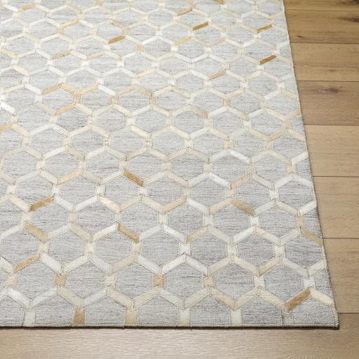 Surya Medora MOD-1005 Cream Light Gray 10' x 14' Rug