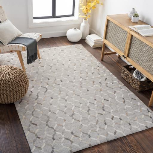 Surya Medora MOD-1010 Charcoal Gray 10' x 14' Rug