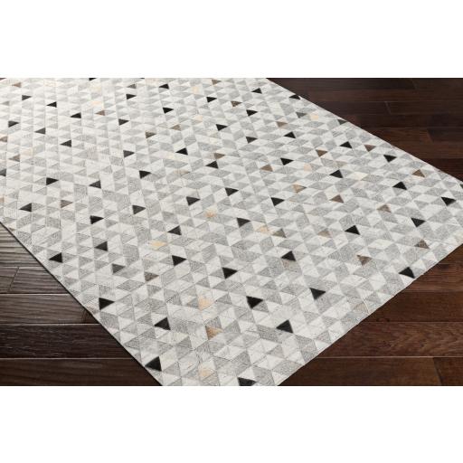 Surya Medora MOD-1025 Black Gray 2' x 3' Rug