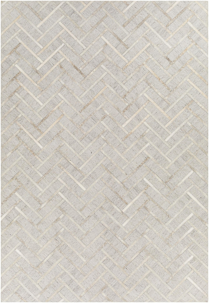 Surya Medora MOD-1026 Cream Light Gray 2' x 3' Rug