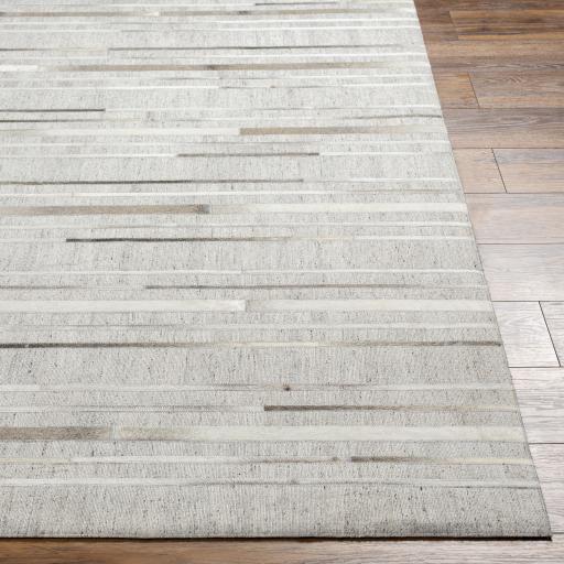 Surya Medora MOD-1027 Dark Brown Ivory 2' x 3' Rug