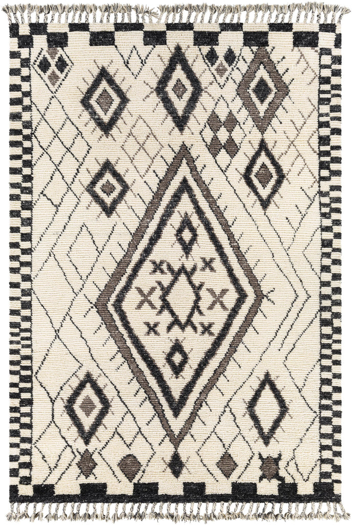 Surya Meknes MEK-1005 Black Charcoal 2' x 3' Rug