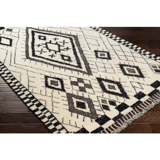 Surya Meknes MEK-1005 Black Charcoal 2' x 3' Rug