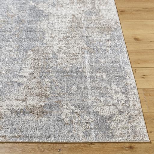 Surya Merengue MRG-2301 Charcoal Light Brown 5'3" x 7' Rug