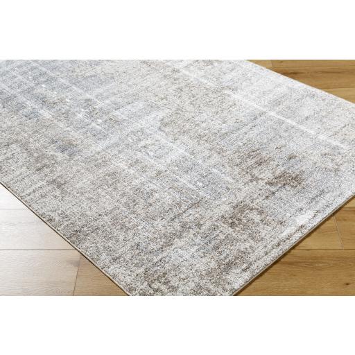 Surya Merengue MRG-2301 Charcoal Light Brown 5'3" x 7' Rug