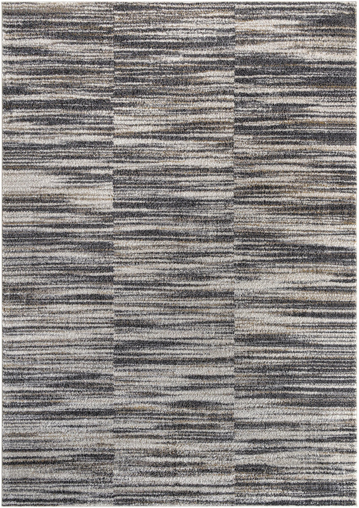 Surya Merengue MRG-2304 Charcoal Light Brown 5'3" x 7' Rug