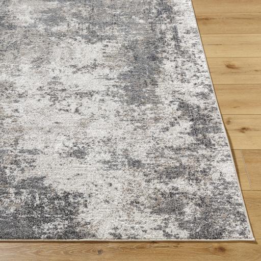 Surya Merengue MRG-2305 Charcoal Light Brown 5'3" x 7' Rug