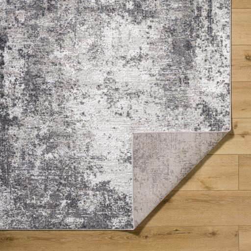 Surya Merengue MRG-2305 Charcoal Light Brown 5'3" x 7' Rug