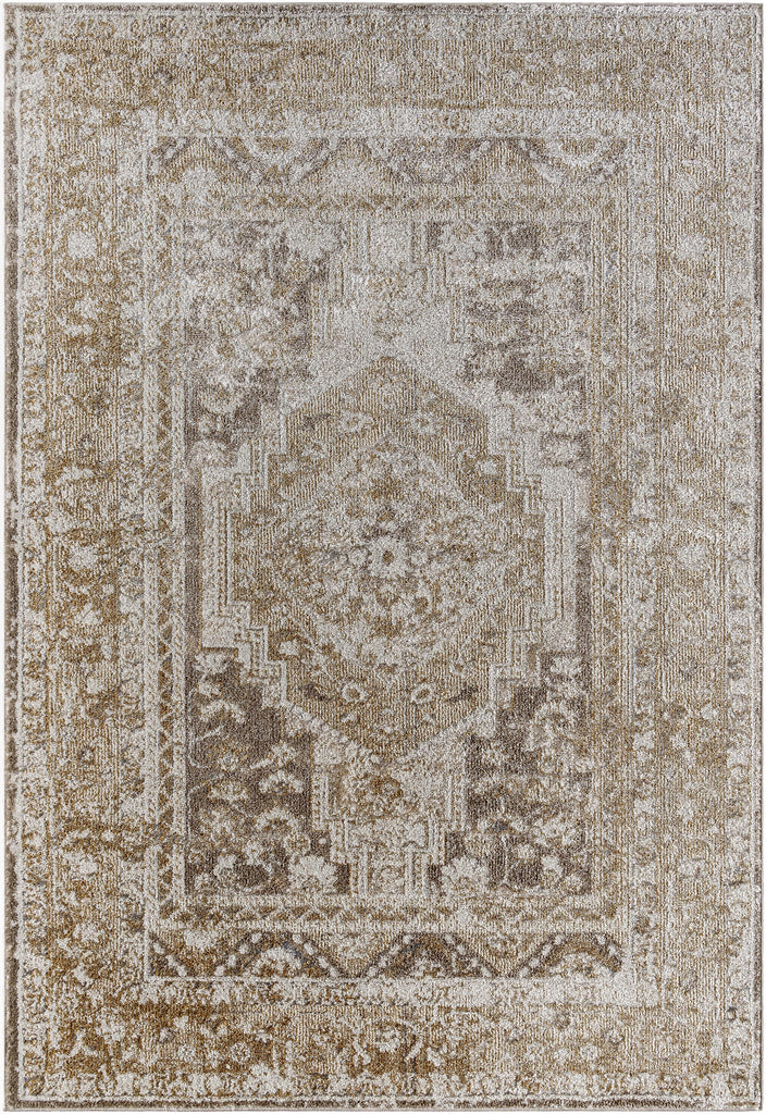 Surya Merengue MRG-2306 Charcoal Light Brown 5'3" x 7' Rug