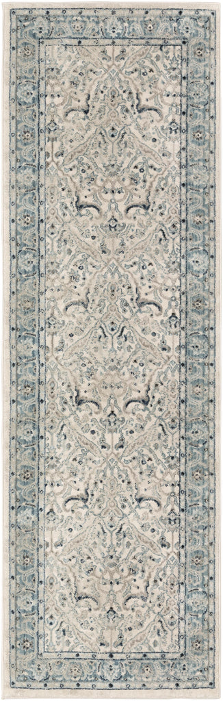 Surya Mesopotamia MEP-2304 Black Blue 2' x 2'11" Rug