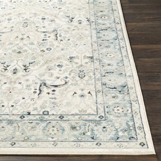 Surya Mesopotamia MEP-2304 Black Blue 2' x 2'11" Rug